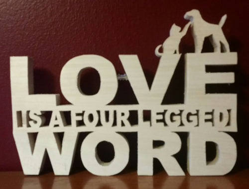 Love is a four legged word