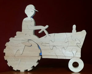 Farmer Bob on his tractor